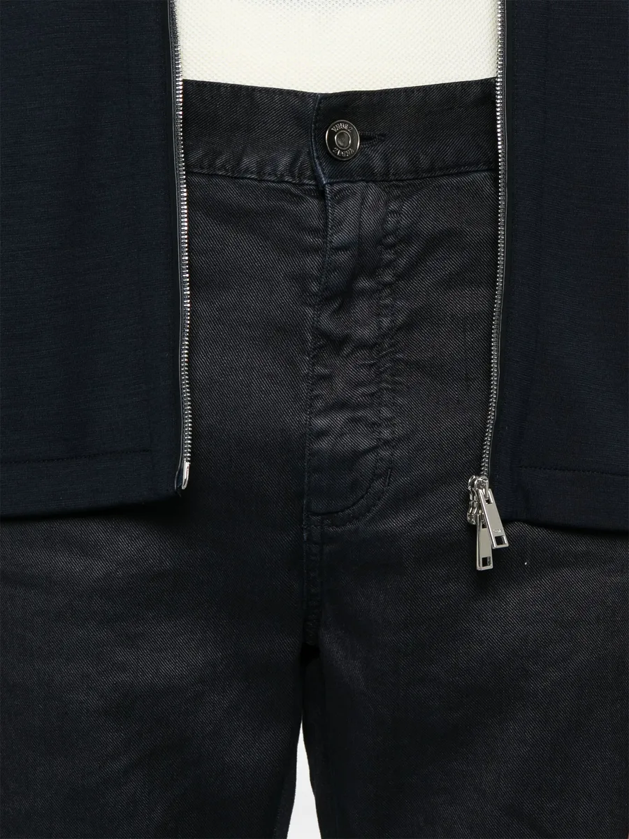 logo-patch trousers 9