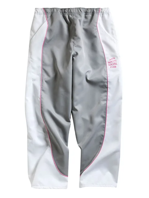 logo-print track pants