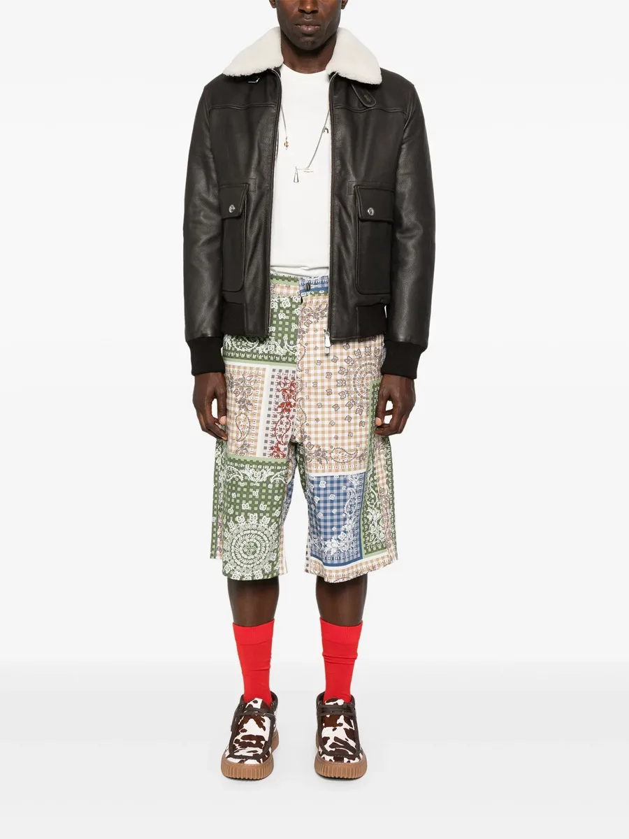 bandana traxedo shorts 4