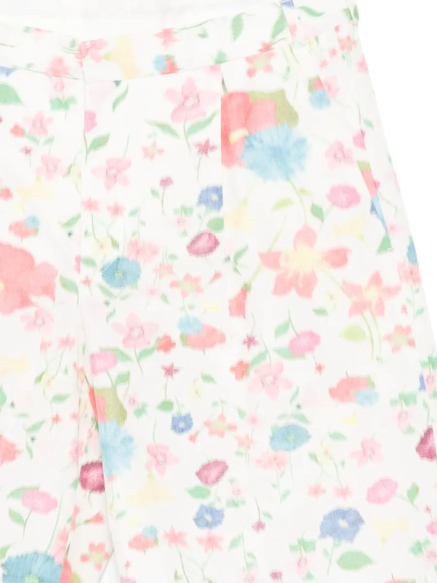floral-print shorts 5