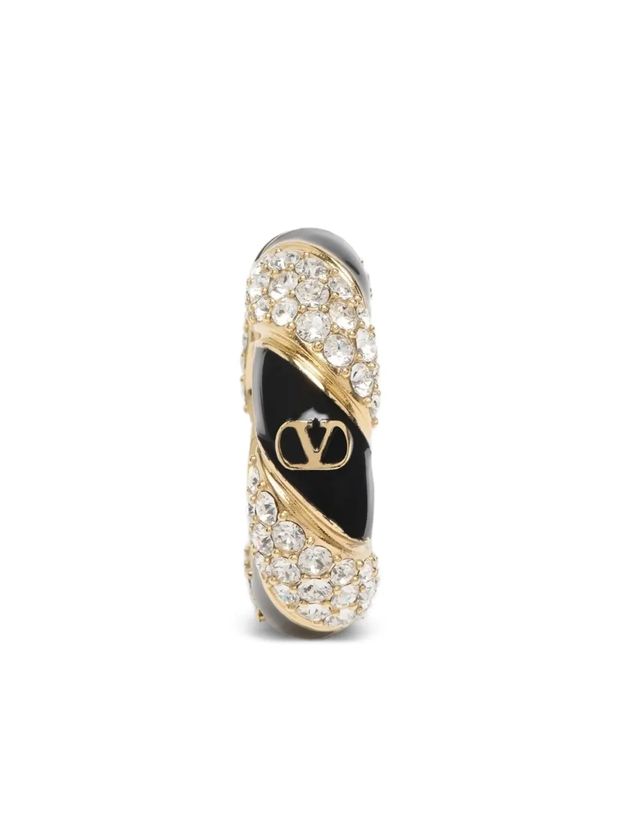 серьга Pas Plus с логотипом VLogo Signature 1