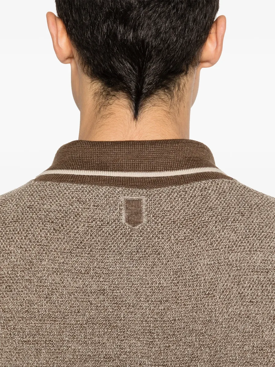textured polo shirt 10