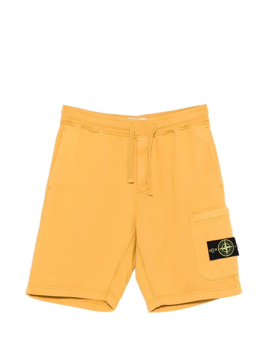шорты с нашивкой-логотипом 1