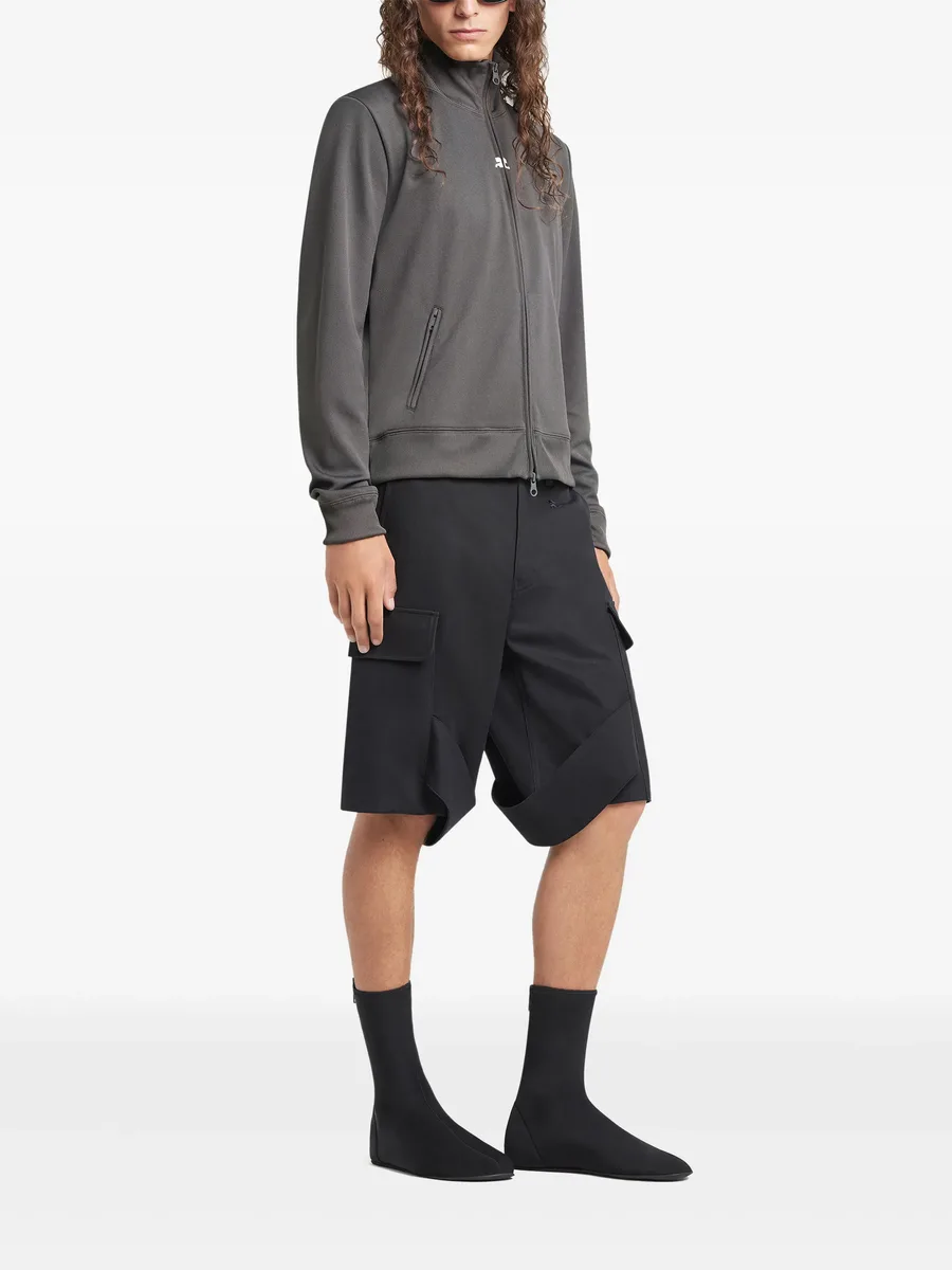 cargo-pocket cotton shorts 6
