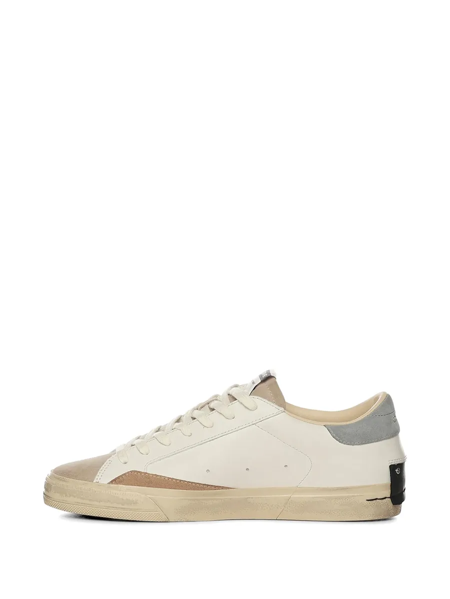 Distressed 2.0 leather sneakers 8
