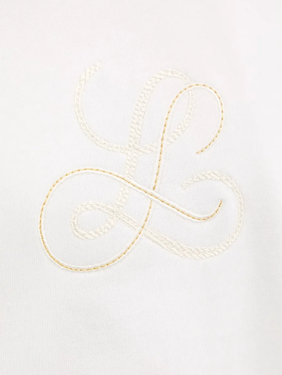 Bravata drawstring embroidered hoodie 5