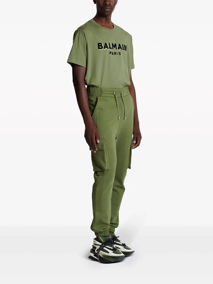 logo-print cargo track pants 5