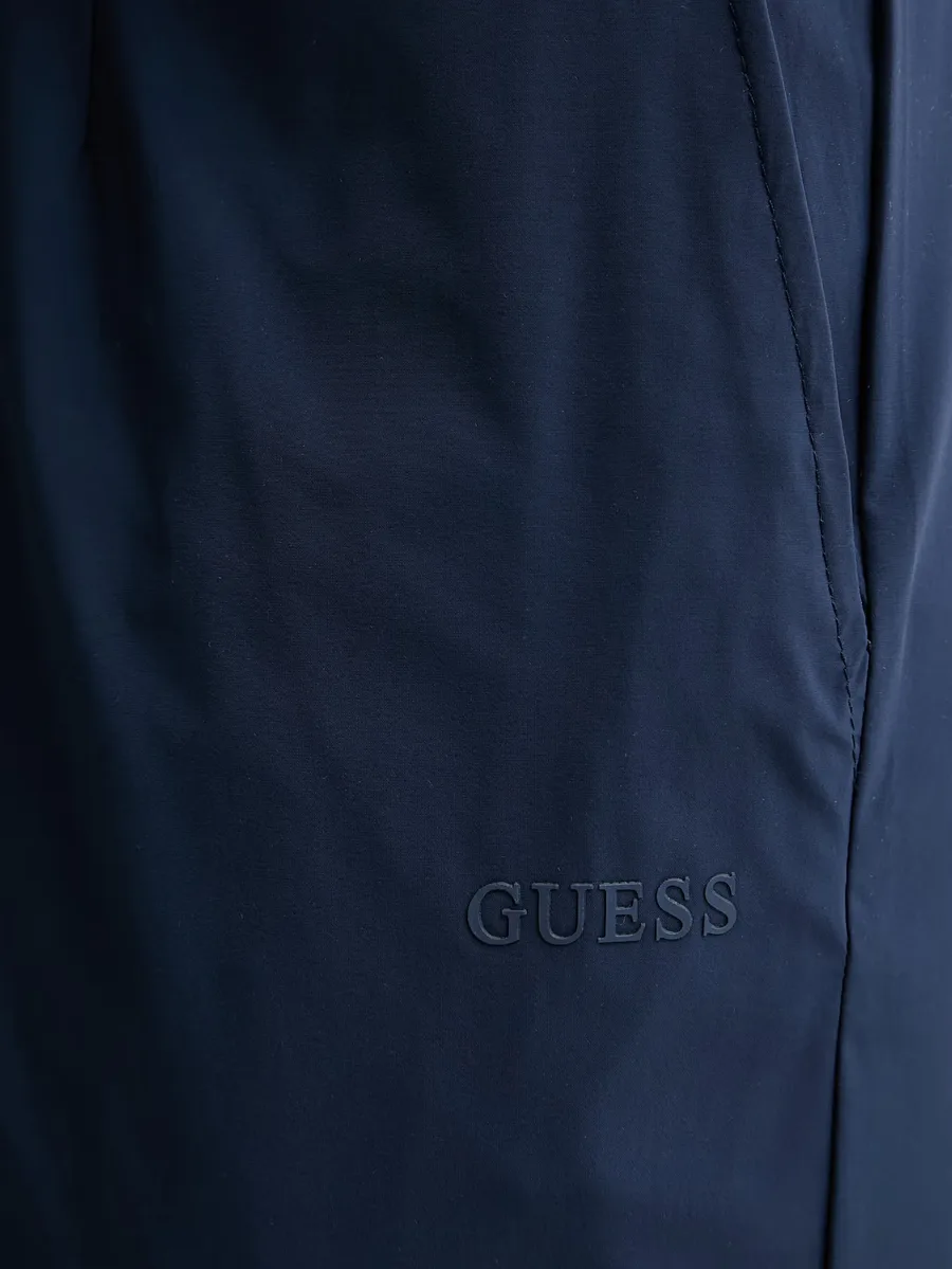 logo-print tailored shorts 7