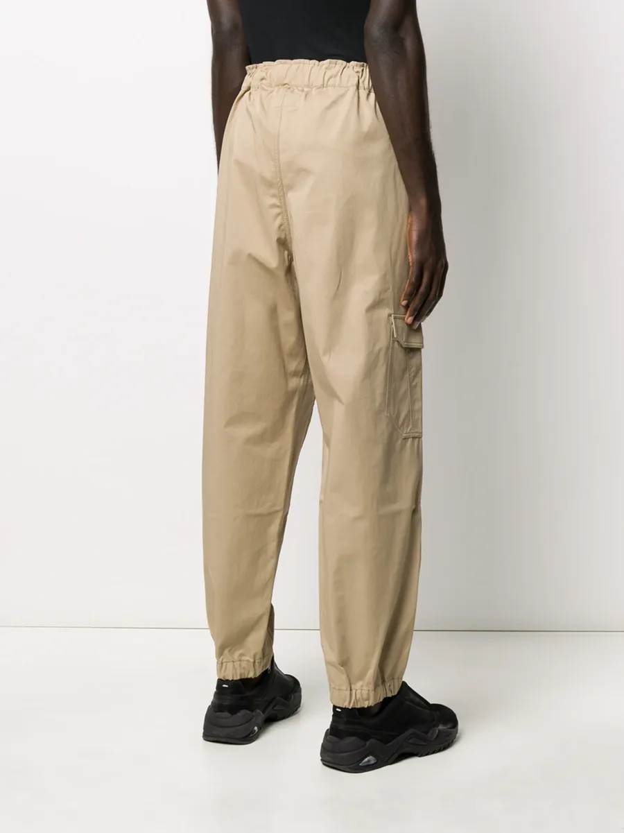 full zip multi-pocket cargo trousers 7