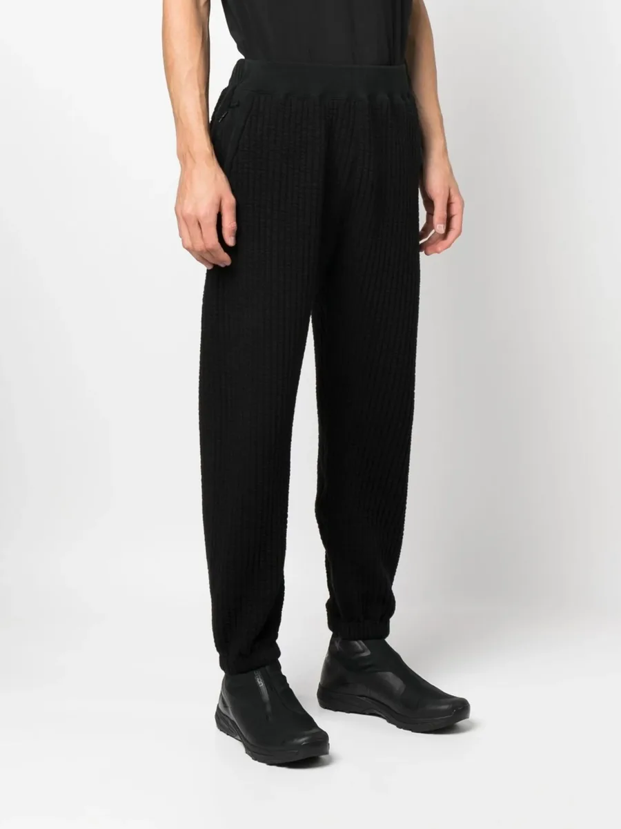 ribbed track cotton-blend pants 5