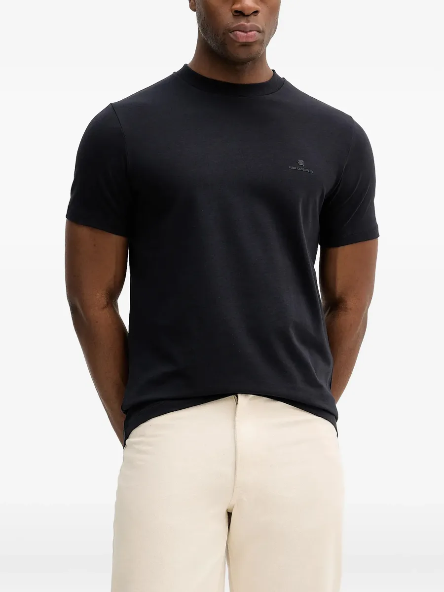 logo-print T-shirt 1