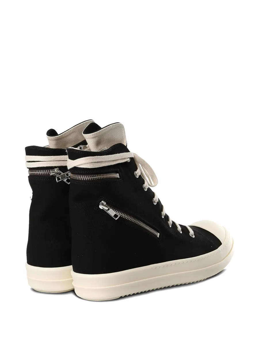 lace-up zip sneakers 6