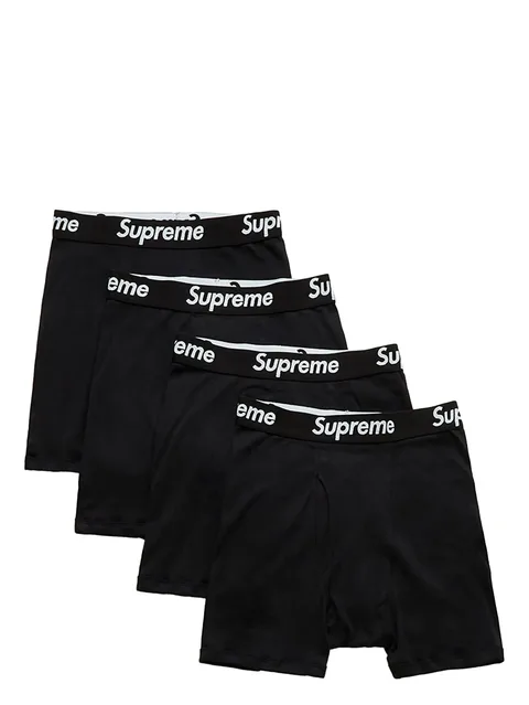комплект из четырех боксеров из коллаборации с Hanes Tagless