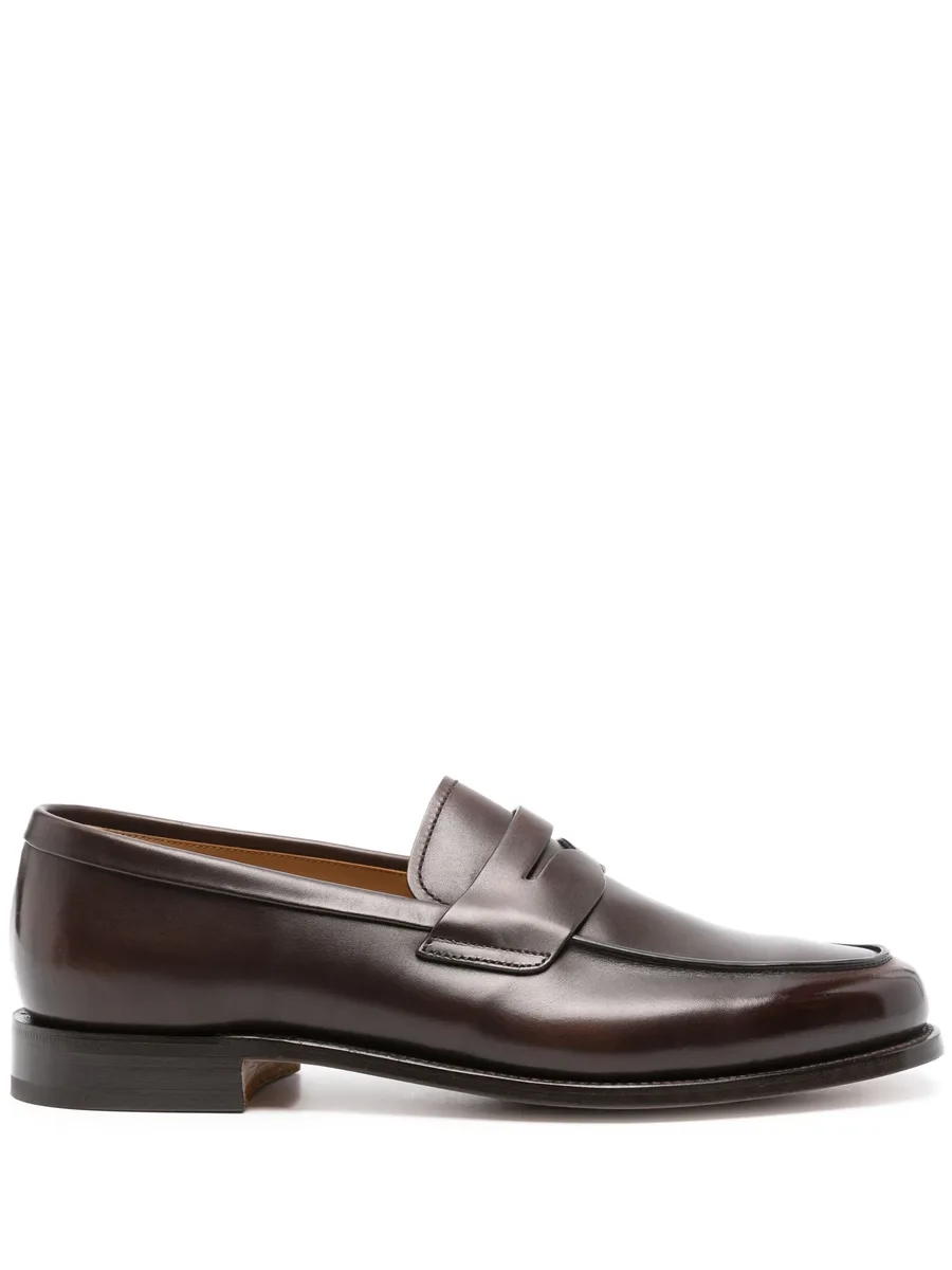 Milford leather loafers 1