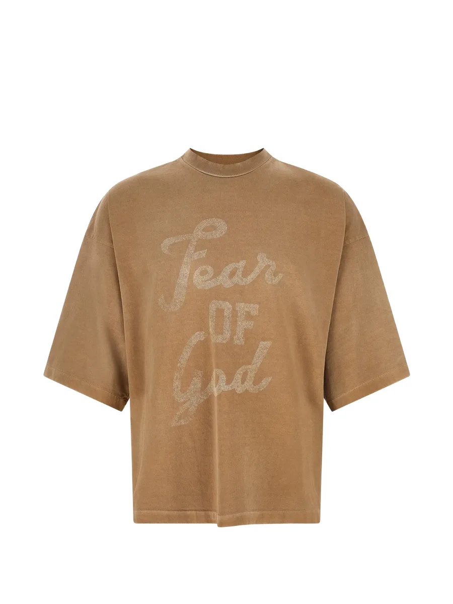 graphic-print logo-patch t-shirt 1