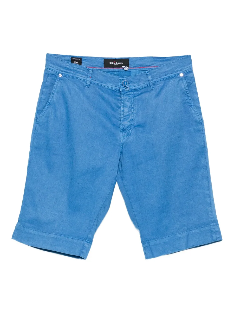 cuffed-hem shorts 2