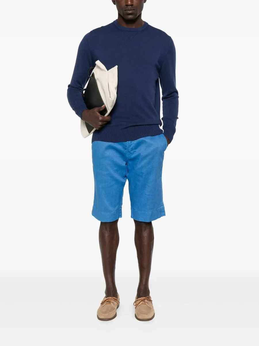 cuffed-hem shorts 3