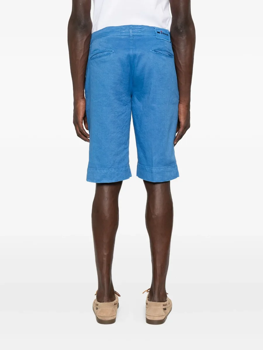 cuffed-hem shorts 7