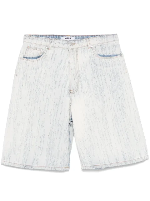 denim bermuda shorts