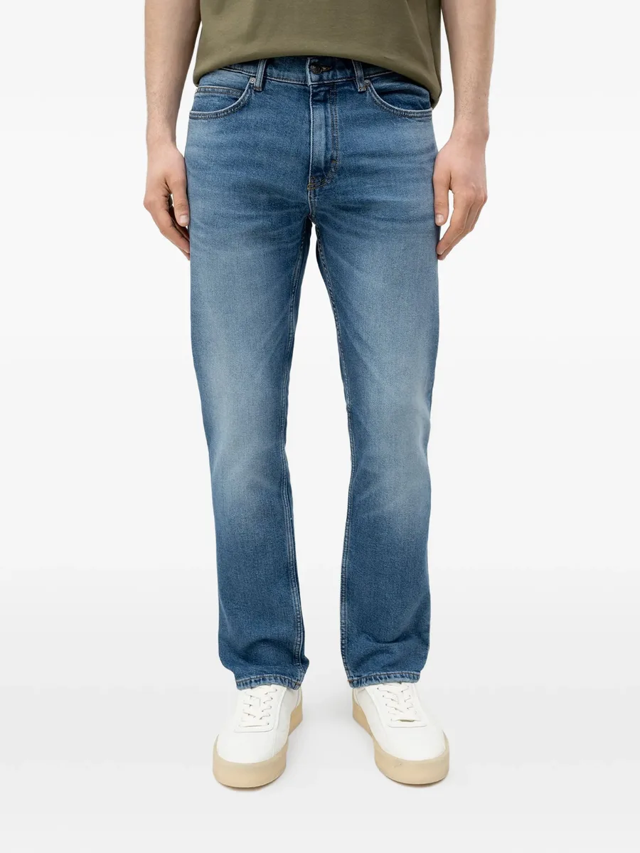 logo-patch jeans 1