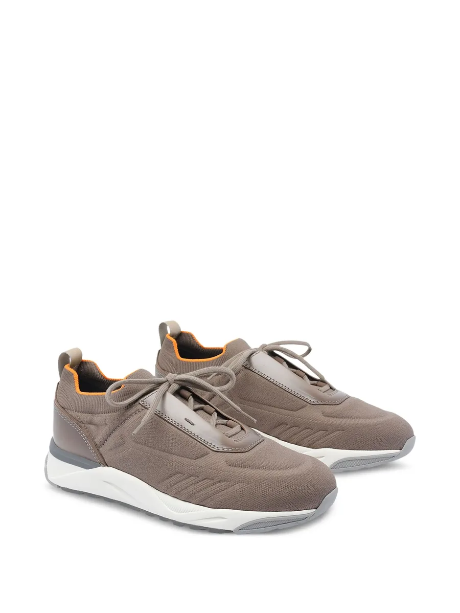 knitted lace-up sneakers 3