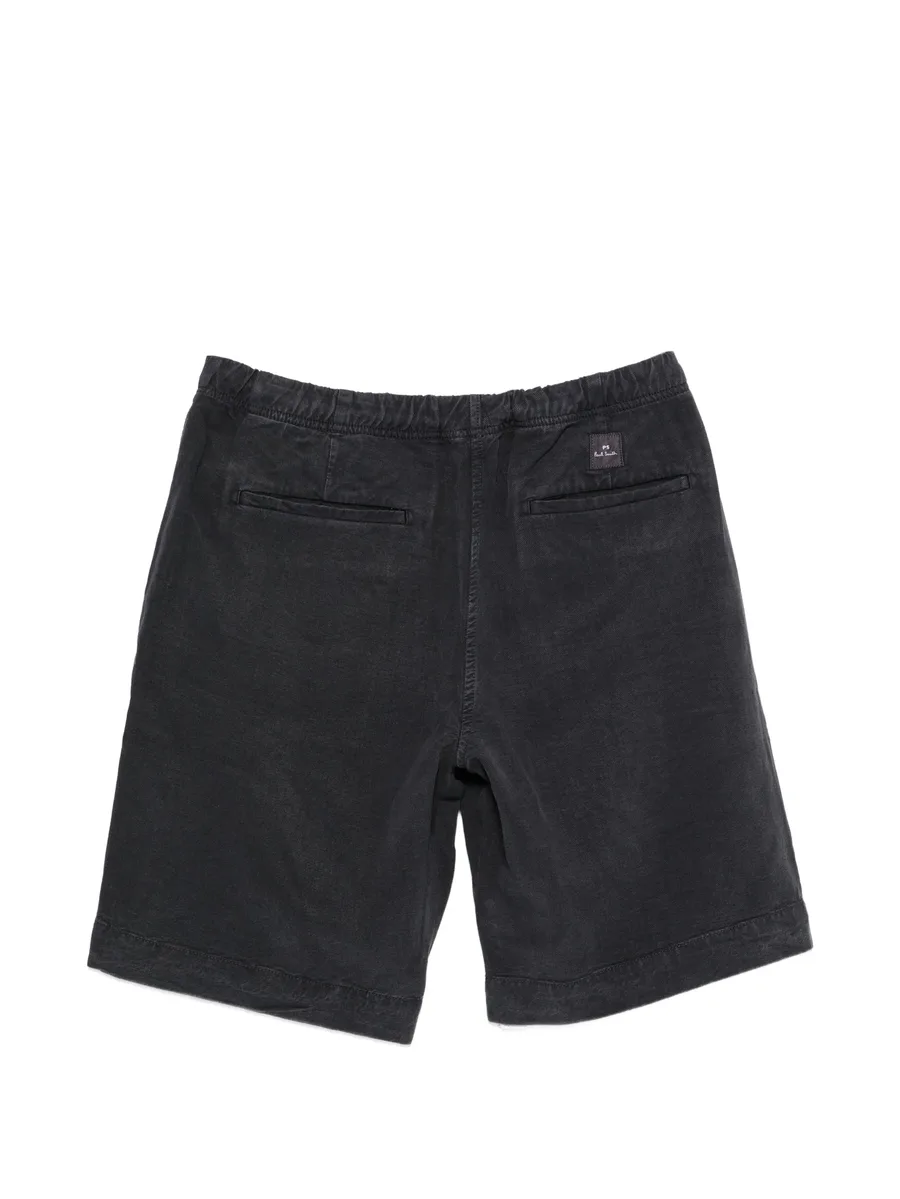 elasticated-waistband shorts 3