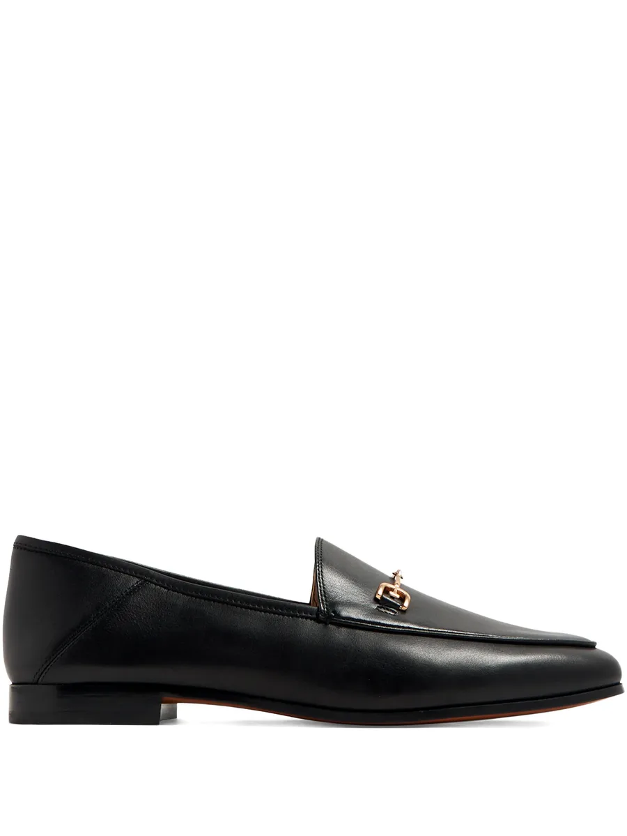 Loraine chain-detail loafers 1