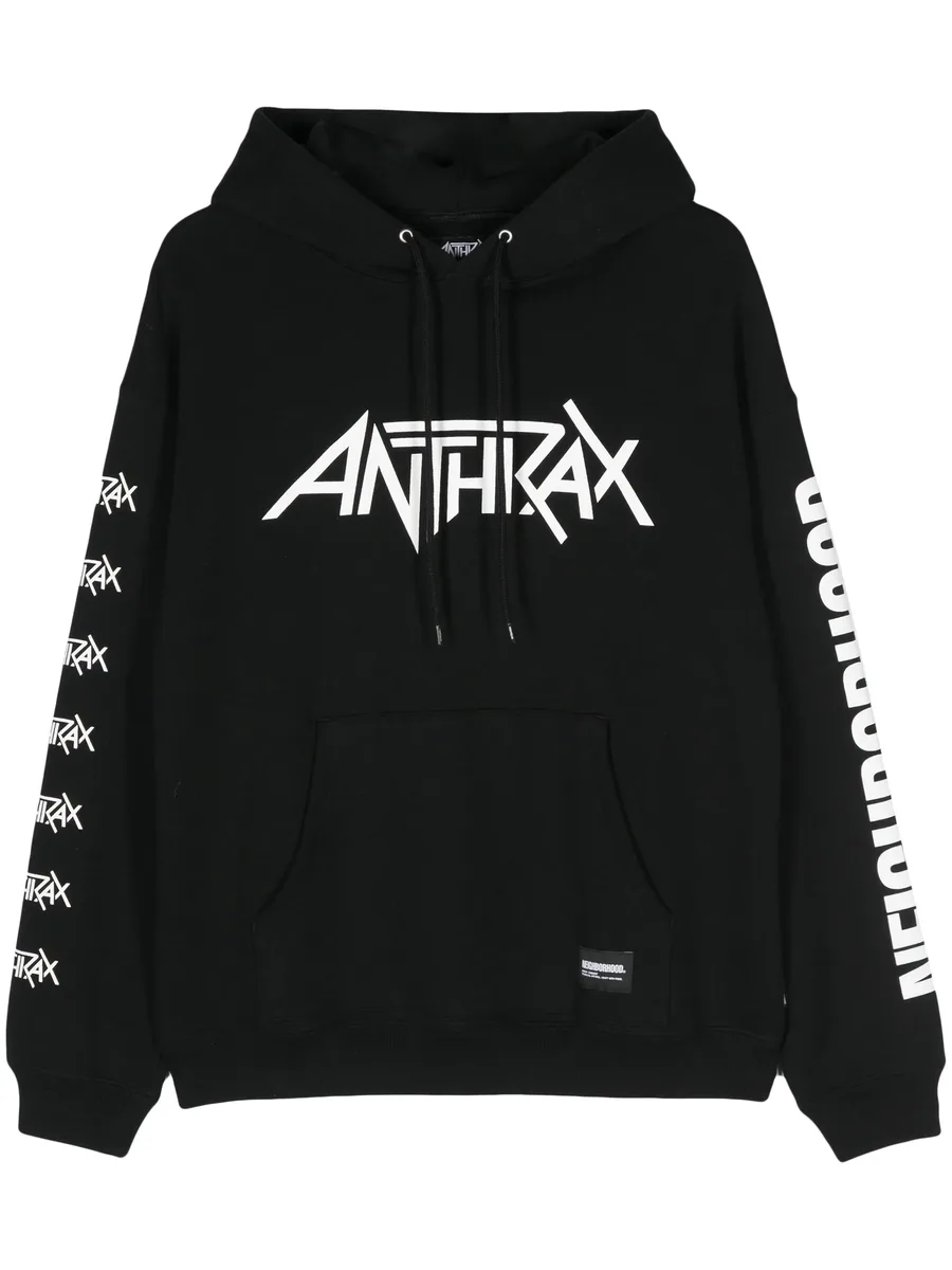 худи с логотипом из коллаборации с Anthrax 1