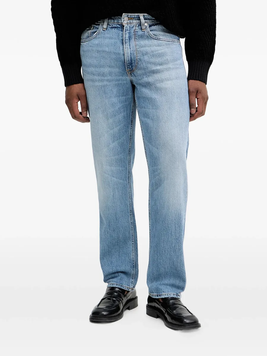 logo-patch jeans 1