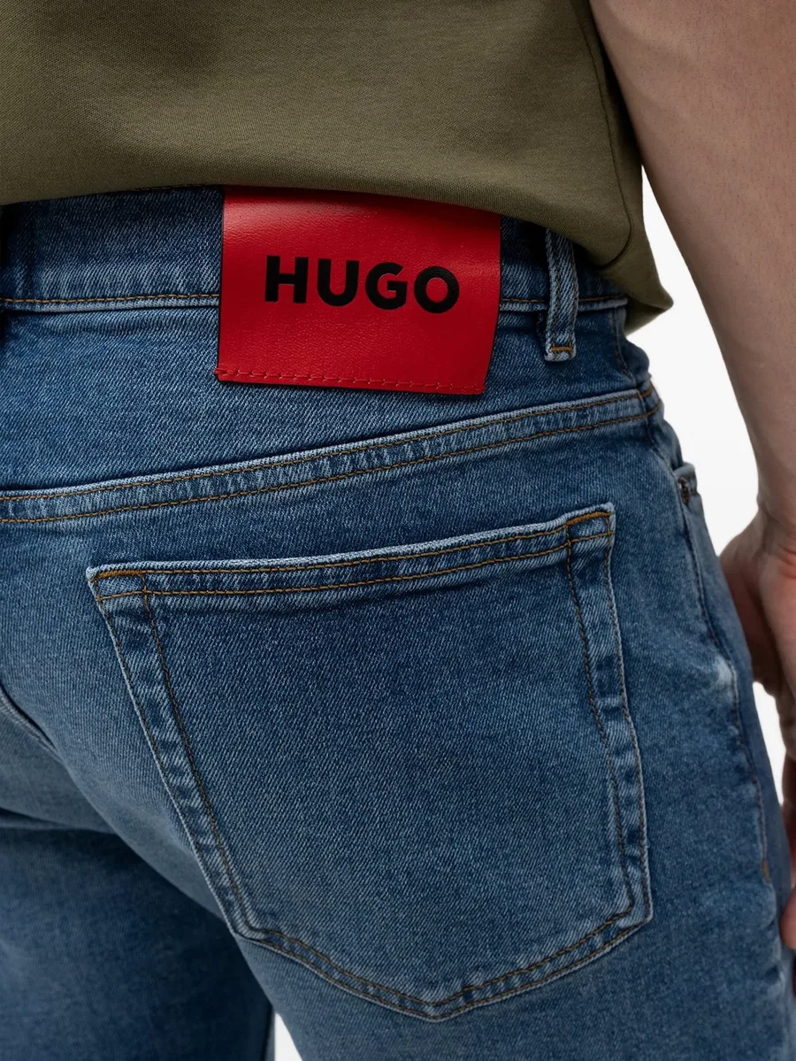 logo-patch jeans 5