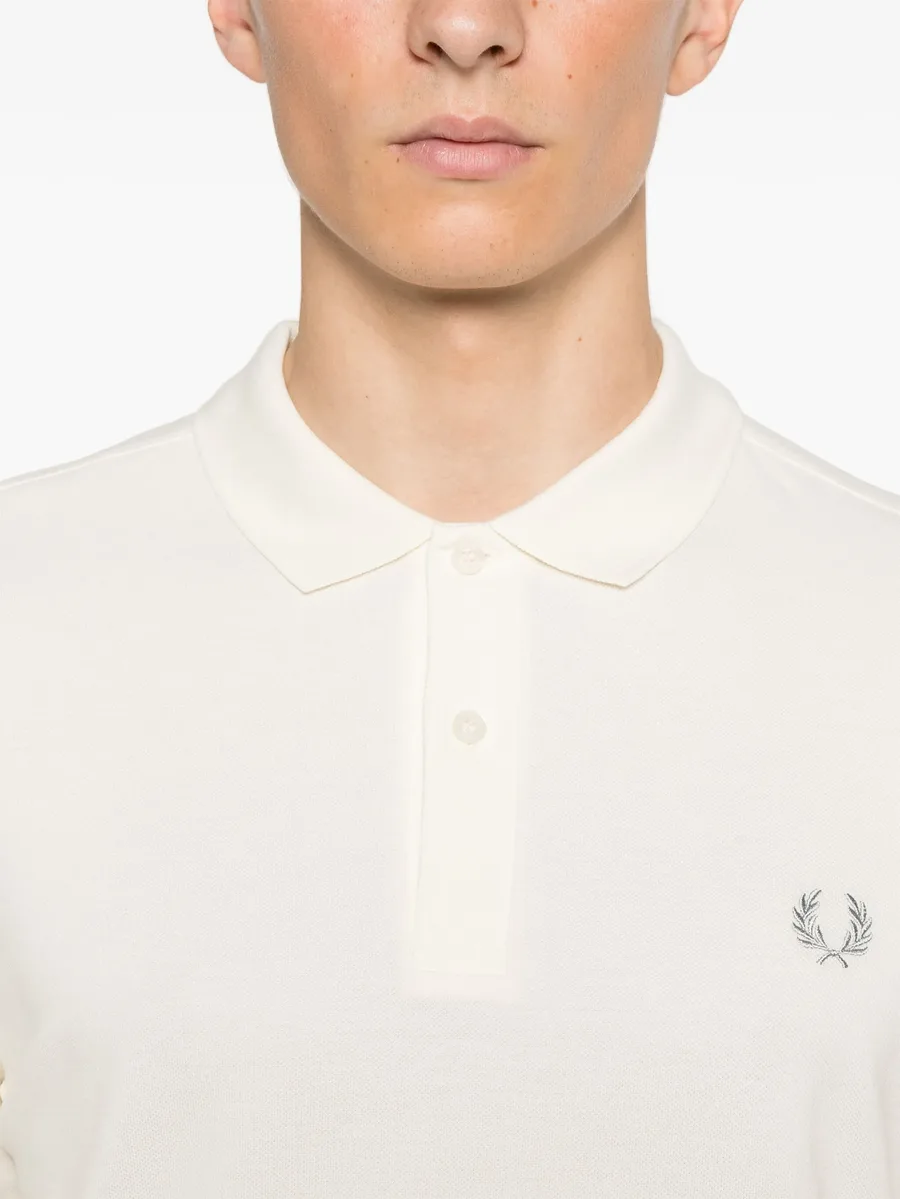 рубашка поло с надписью из коллаборации с Fred Perry 8