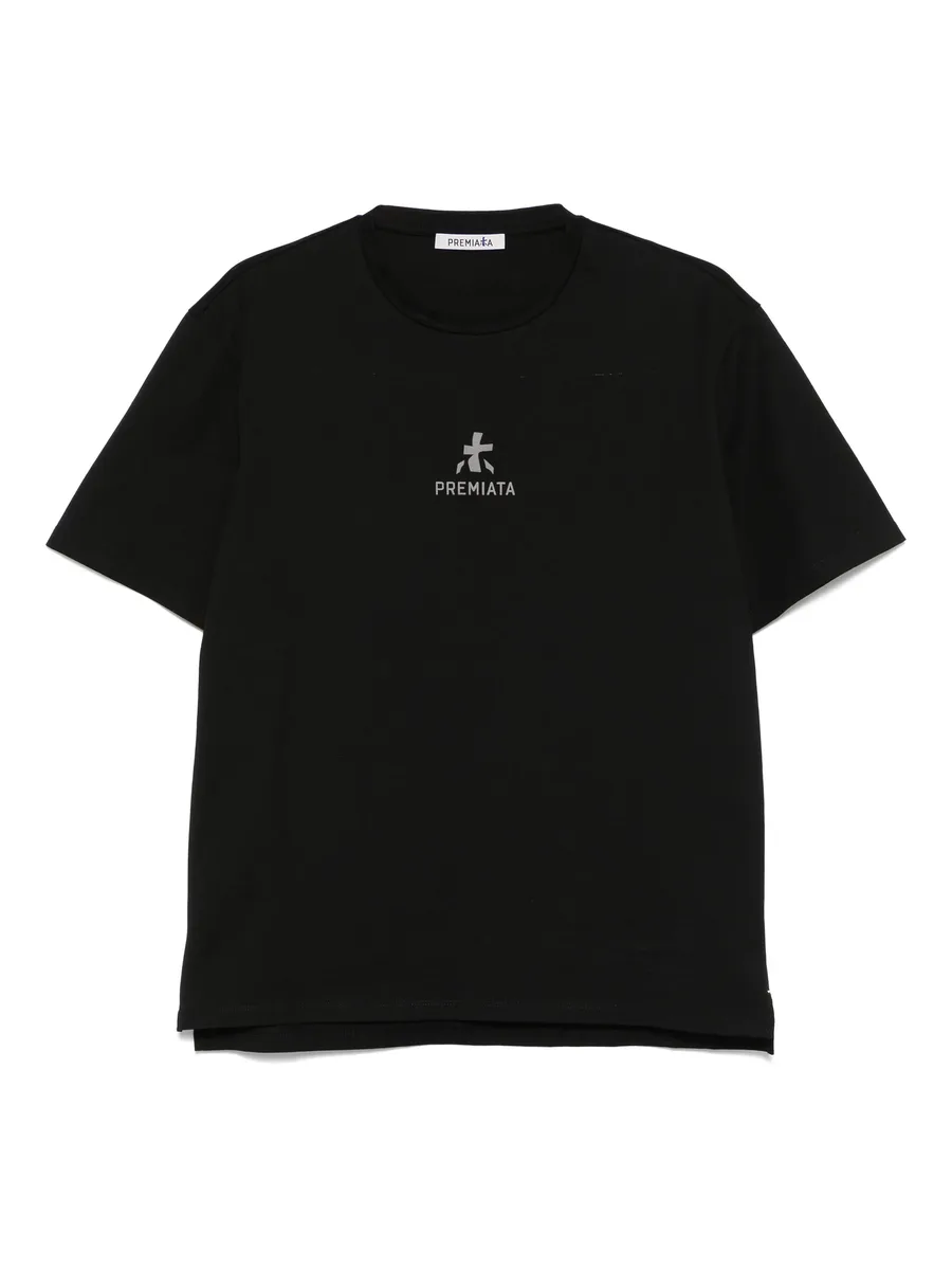 logo-print crewneck T-shirt 2