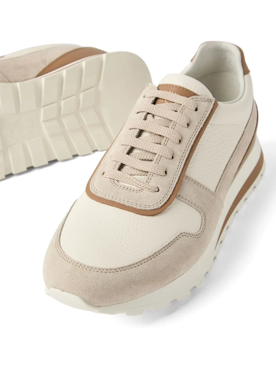 panelled sneakers 7