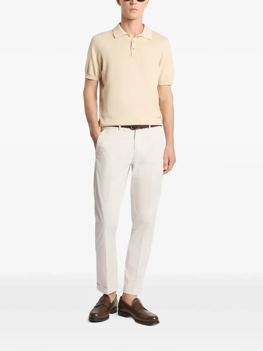 button short-sleeves polo shirt 4