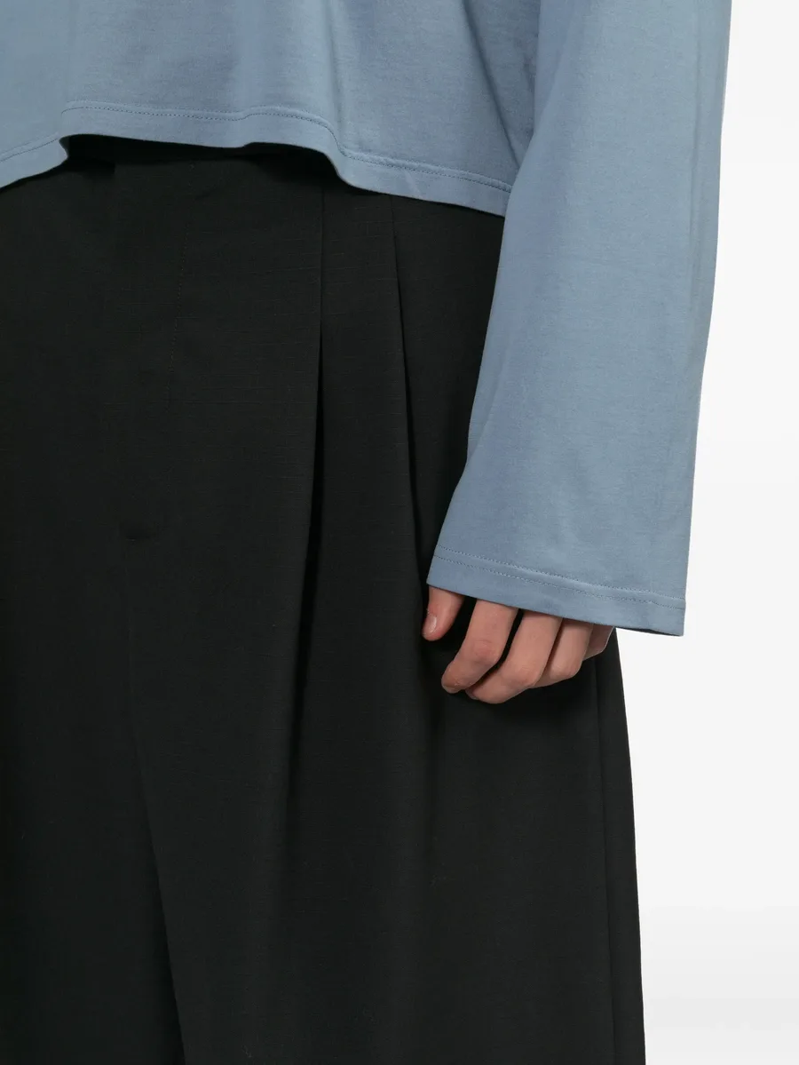 шорты строгого кроя с кулиской 10
