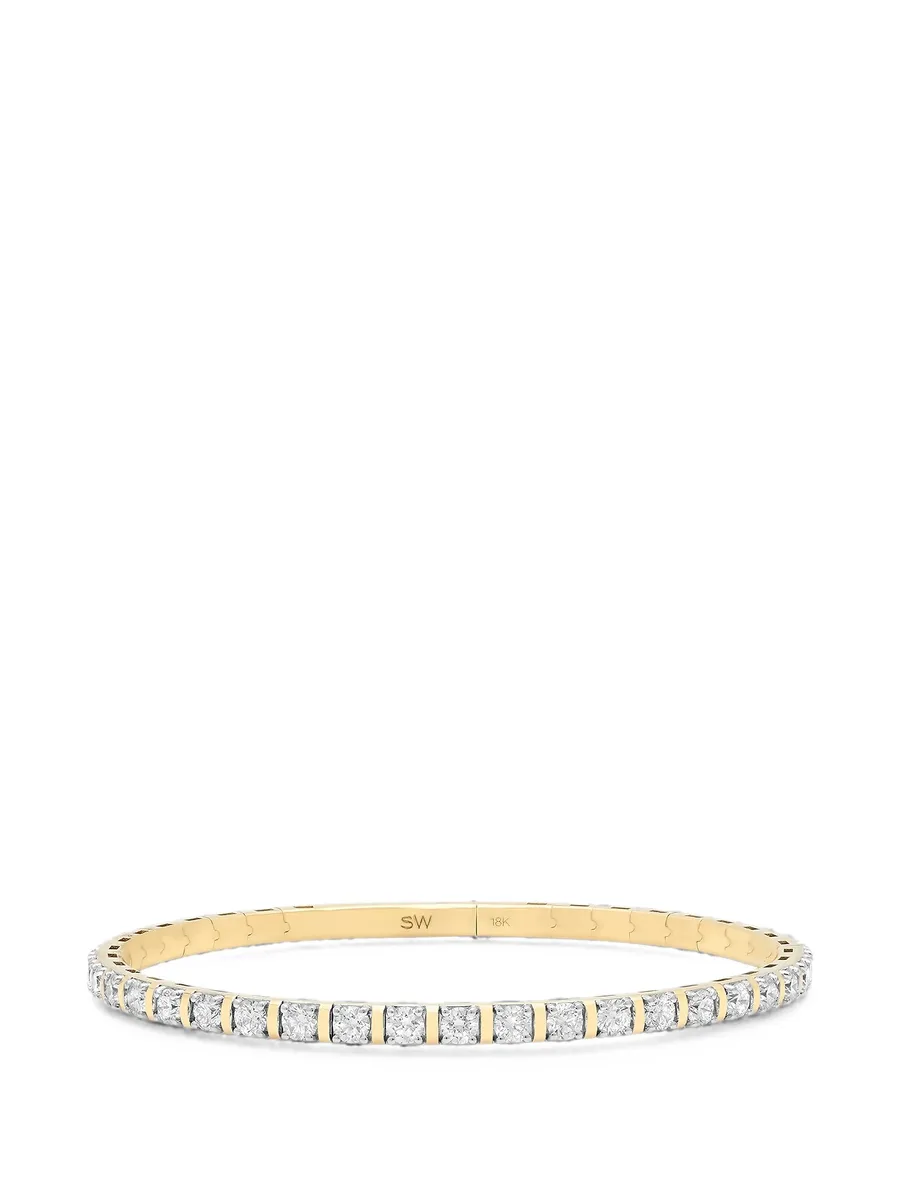 Flexion Eternity diamond bangle 2