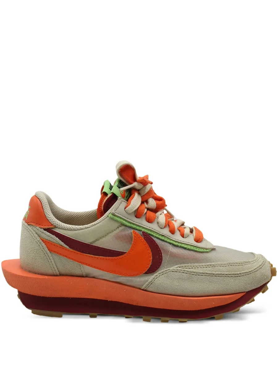 кроссовки LDWaffle Net Orange Blaze из коллаборации с Sacai и Clot 2