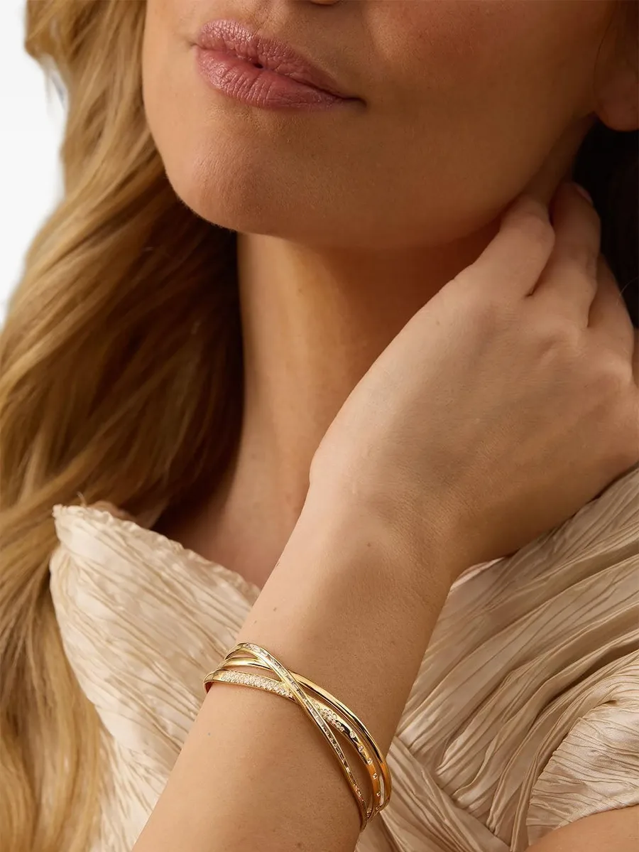 Papua diamond crossover bangle 2