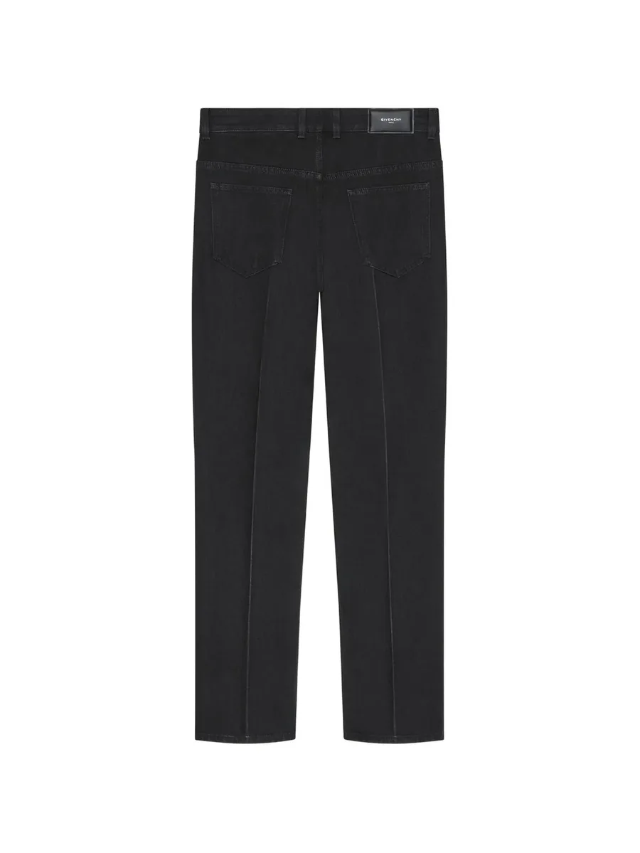 pressed-crease jeans 8