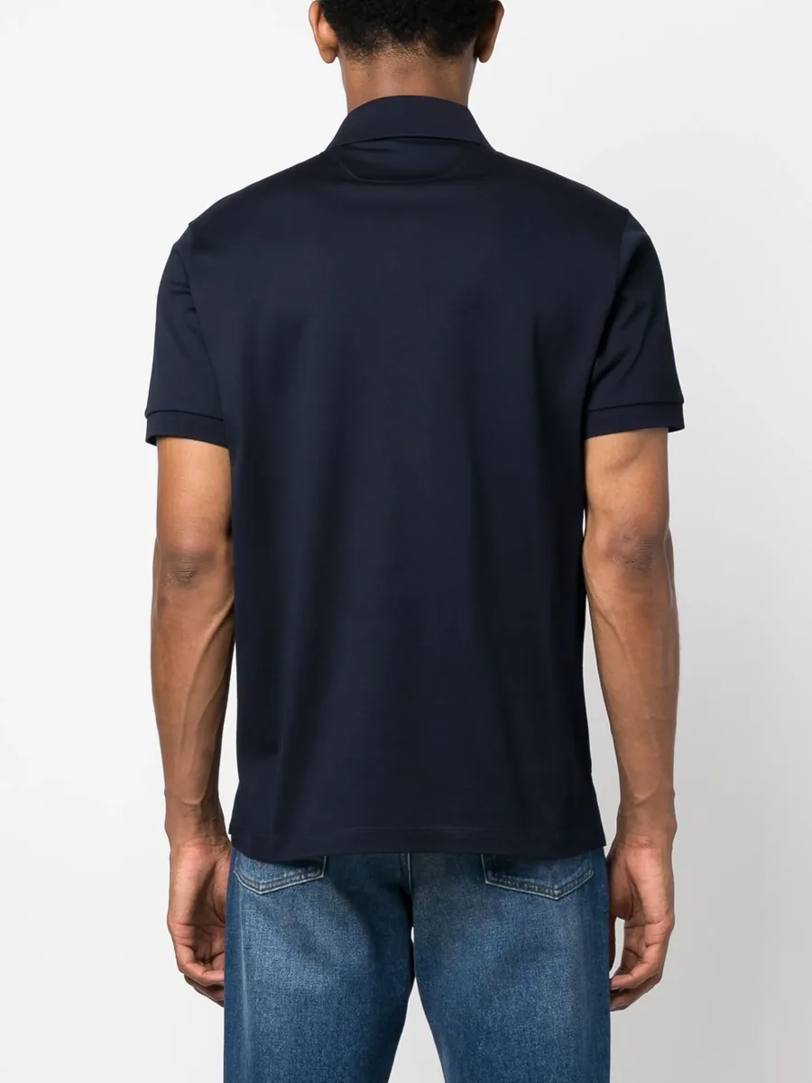 rainbow-stripe cotton polo shirt 7