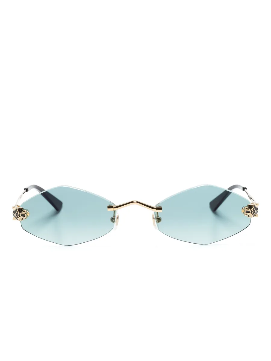 солнцезащитные очки с декором Tiger Head 1