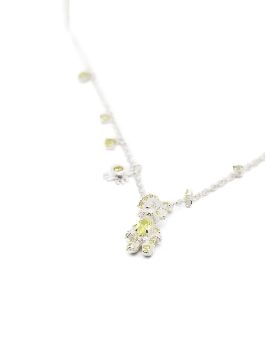 колье с цветочным декором 6