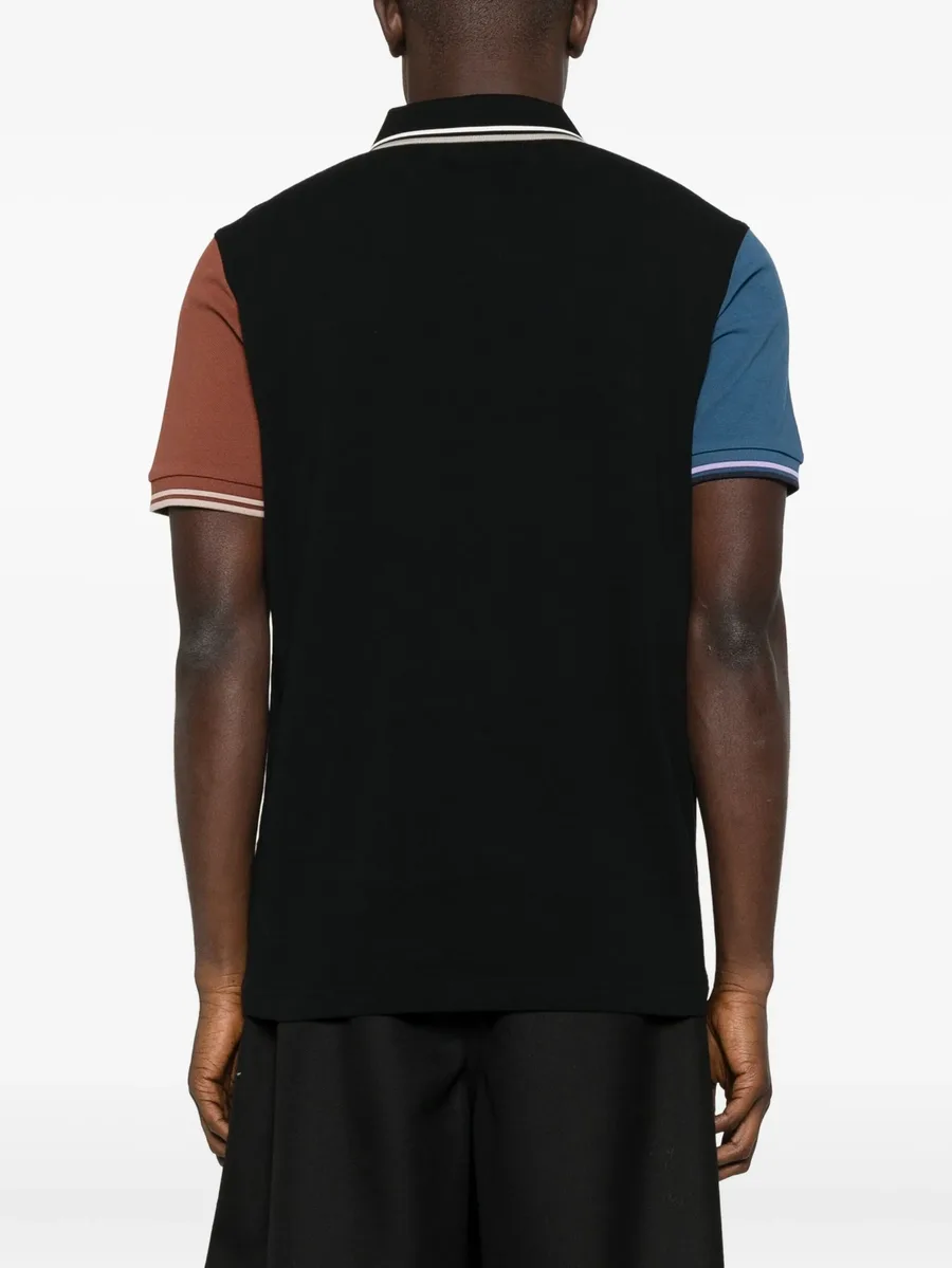 colour-block polo shirt 5