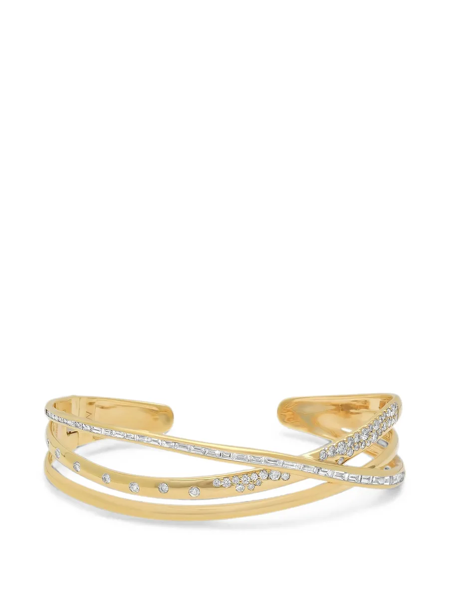 Papua diamond crossover bangle 1