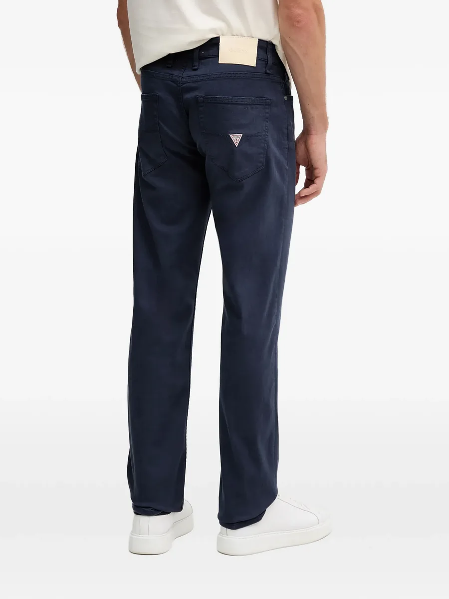 logo-plaque jeans 5