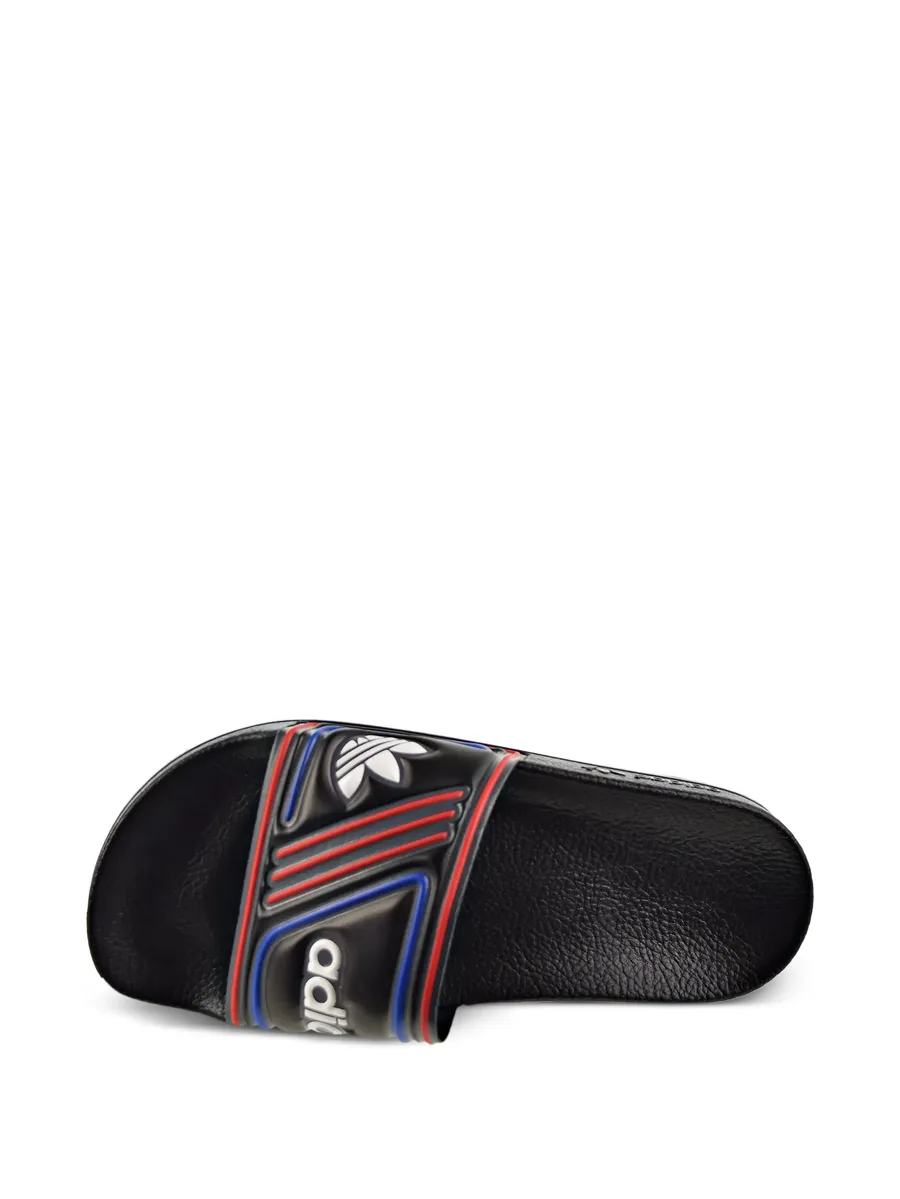 шлепанцы Adilette Core Black/Grey Six/Collegiate Royal 3