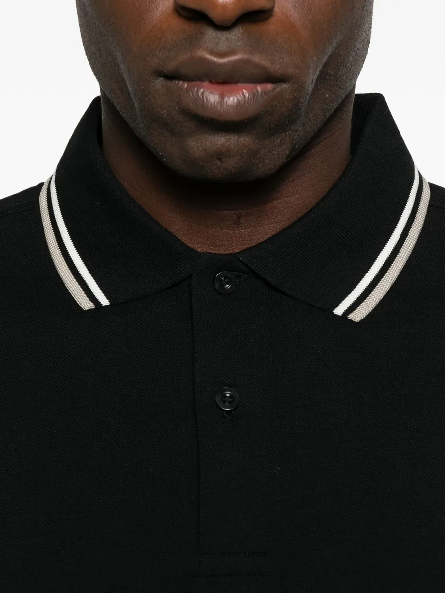 colour-block polo shirt 8