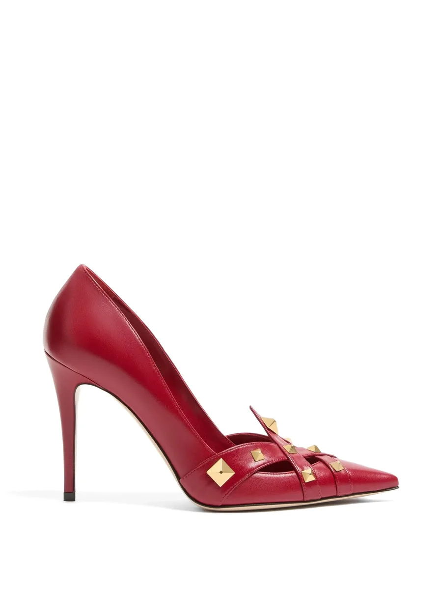 Studdy kidskin pumps 100mm 2
