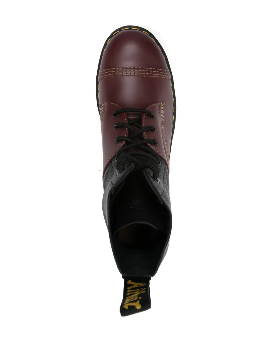 ботинки в стиле колор-блок из коллаборации с Dr. Martens 8