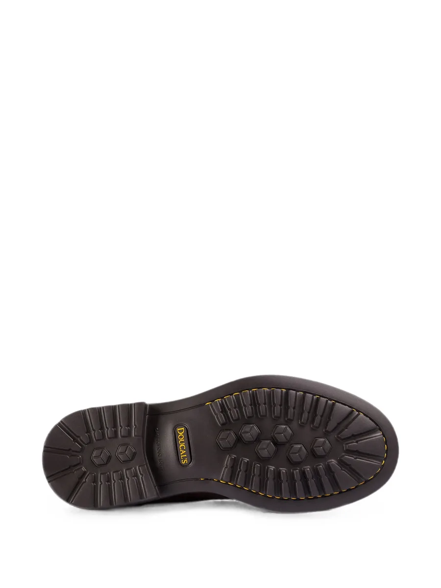 brogue-detail double-strap monk shoes 4